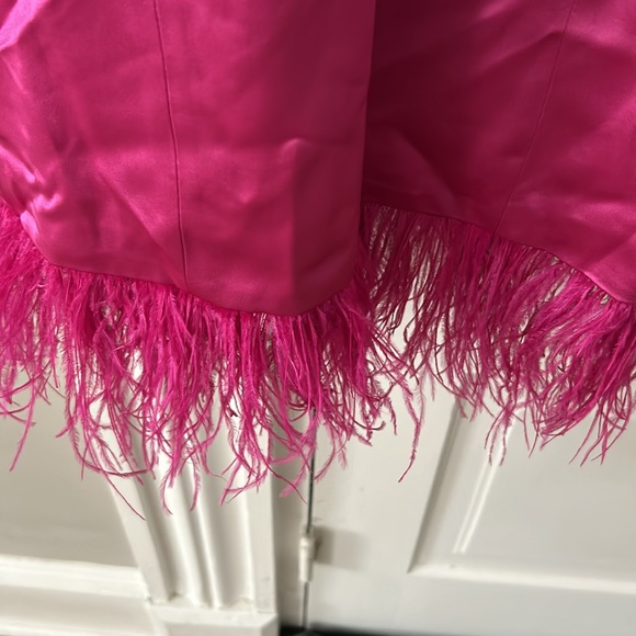 CAMI NYC Roxanne feather dress nwt - Picture 3 of 4